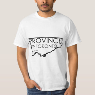 Camiseta A província dos homens do T de Toronto