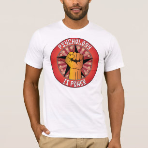 Camiseta A psicologia é poder