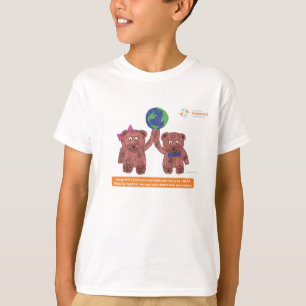 Camiseta A "psoríase pode ser um urso "