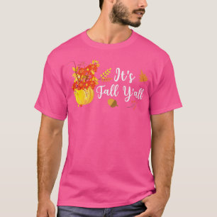 Camiseta A Pumpkin Bonita Cai Sai Do Outono Fall Seas