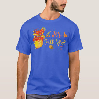 Camiseta A Pumpkin Bonita Cai Sai Do Outono Fall Seas