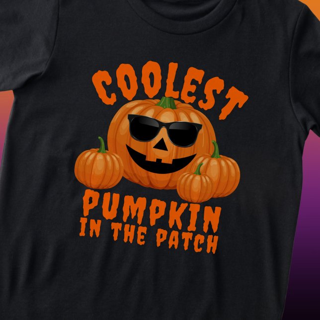 Camiseta A Pumpkin Mais Fria No Dia Das Bruxas (Criador carregado)
