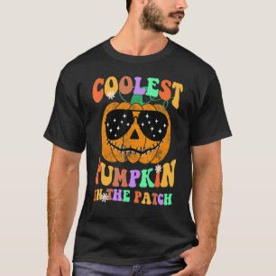 Camiseta A Pumpkin Mais Fria No Patch Halloween Meninos G