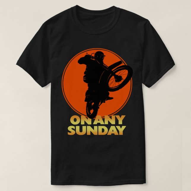 Camiseta A Qualquer Domingo (Frente do Design)