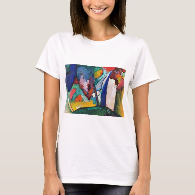 Camiseta A Quebra d'água, Wassily Kandinsky (Frente)