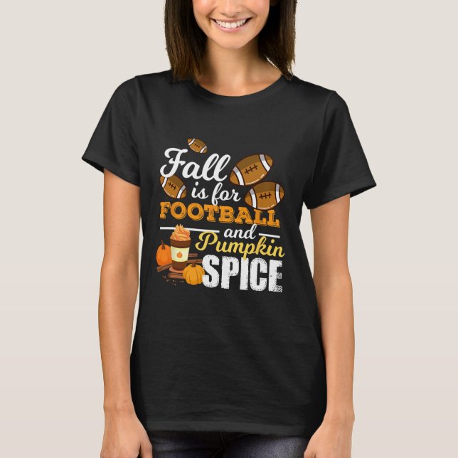 Camiseta A Queda De Presente De Pumpkin Divertido É Para Pe (Frente)