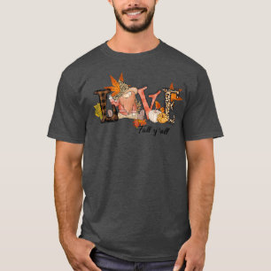 Camiseta A queda dos gnomos de amor bonitinho Pumpkin Cai F