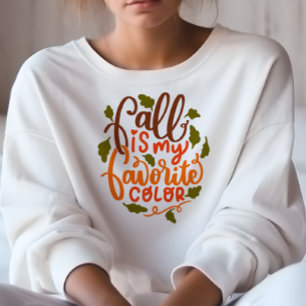 CAMISETA A QUEDA TEMÁTICA AUTOMÁTICA É A MINHA COR FAVORITA