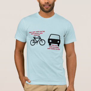 Camiseta A queimadura gorda e salvar o dinheiro - TShirt