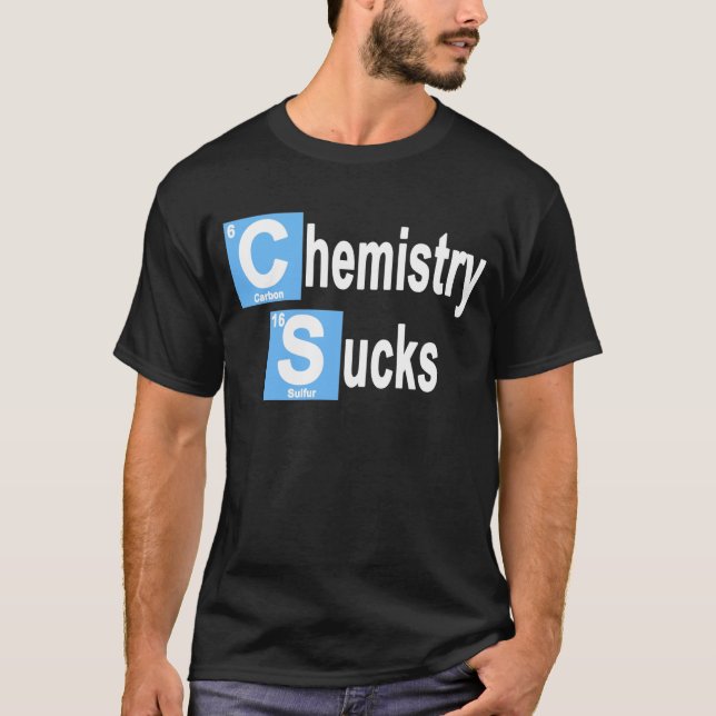 Camiseta A química suga (Frente)