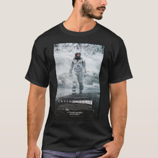 Camiseta A &Quota Branca;INTERSTELLAR&Quot;