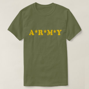 CAMISETA A*R*M*Y