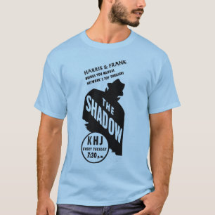 Camiseta A Rádio Shadow Harris e Frank Vintage Ad TEE