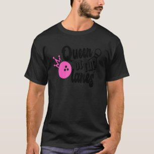 Camiseta A Rainha Das Lanes, Equipe De Boliches