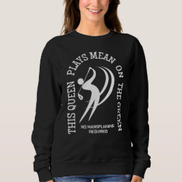 Camiseta A RAINHA DE Golfe feminina JOGA SIGNIFICATIVAMENTE