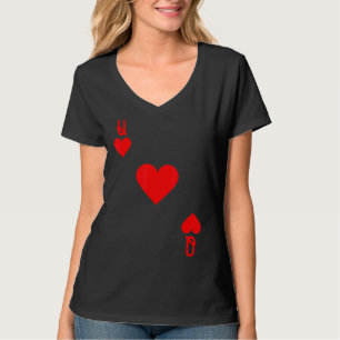 Camiseta A Rainha Dos Corações, O Deck De Cartões Do Hallow