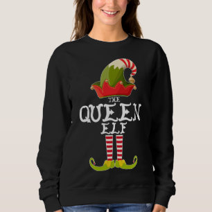 Camiseta A Rainha Elf Engraçada Família de Presentes de Nat