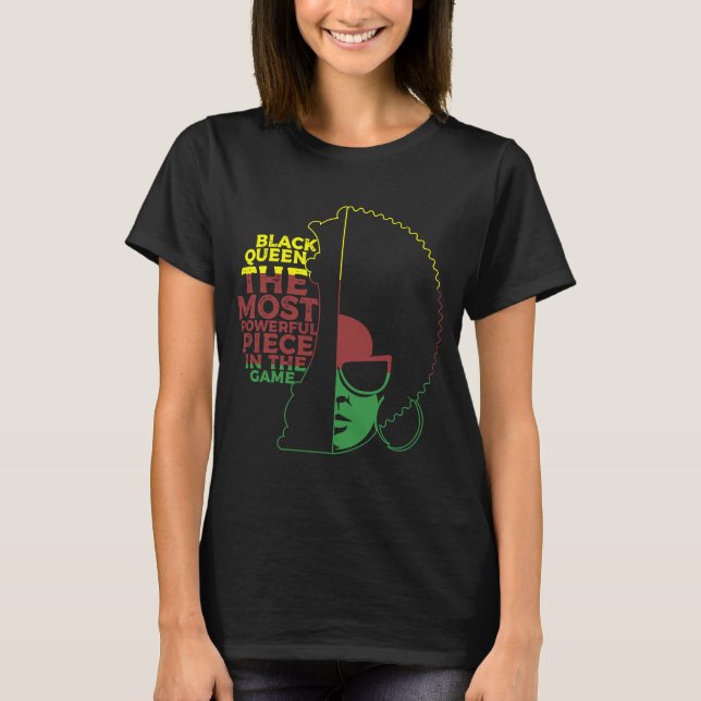 Camiseta A Rainha Negra O Peito Mais Poderoso Do Gam (Frente)