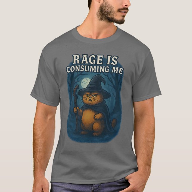 CAMISETA A RAIVA ESTÁ ME CONSUMINDO (Frente)