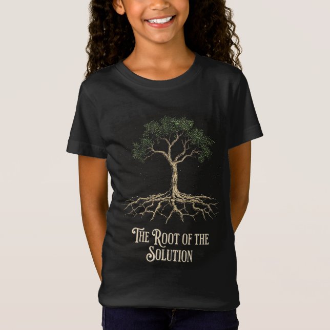 Camiseta A Raiz da Solução (Frente)
