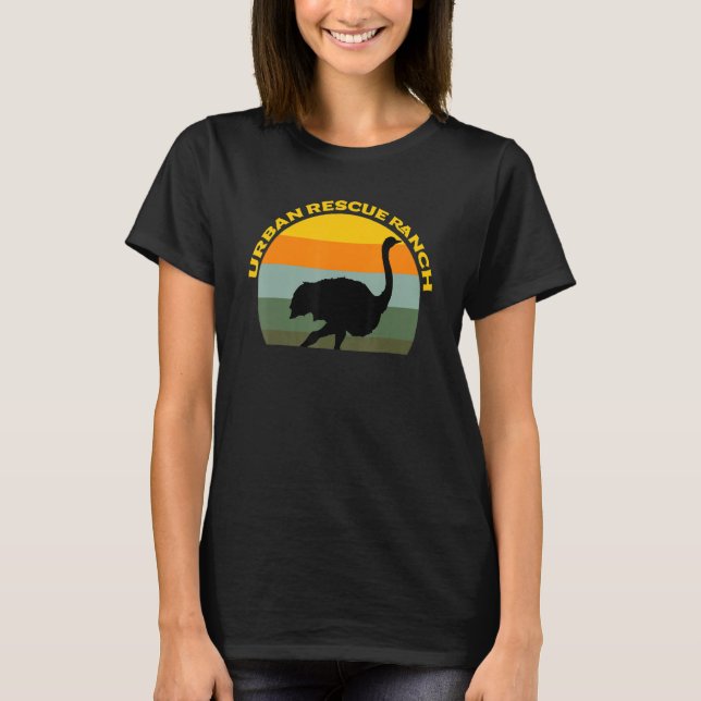 Camiseta A Ranch de Proteção de Animais Urbanos T (Frente)
