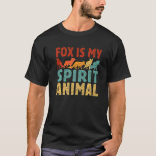 Camiseta A Raposa-Coca É O Meu Espírito Animal Para Homens 