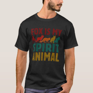 Camiseta A Raposa-Coca É O Meu Espírito Animal Para Homens