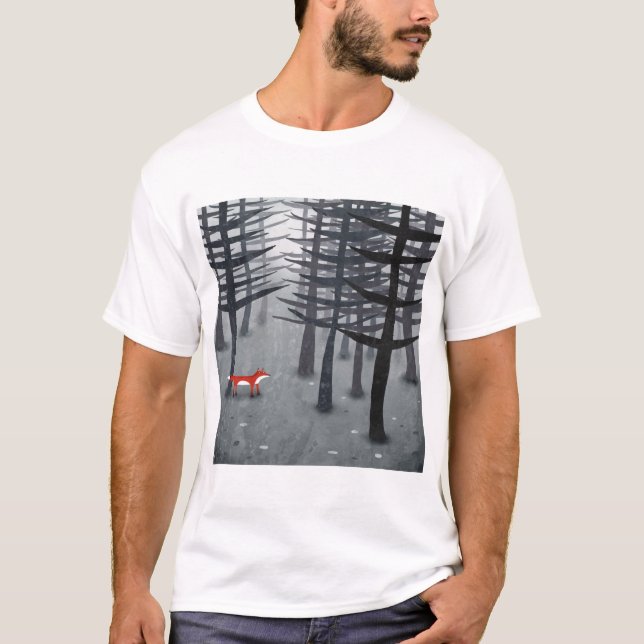 Camiseta A Raposa e a Floresta (Frente)