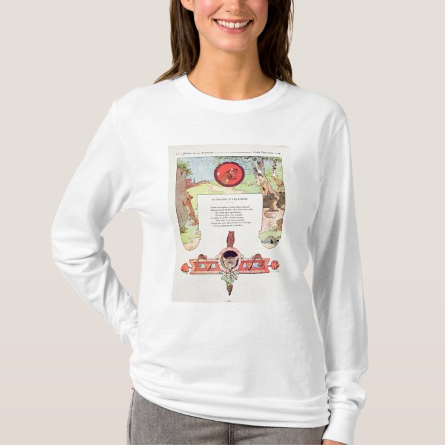 Camiseta A raposa e as uvas (Frente)