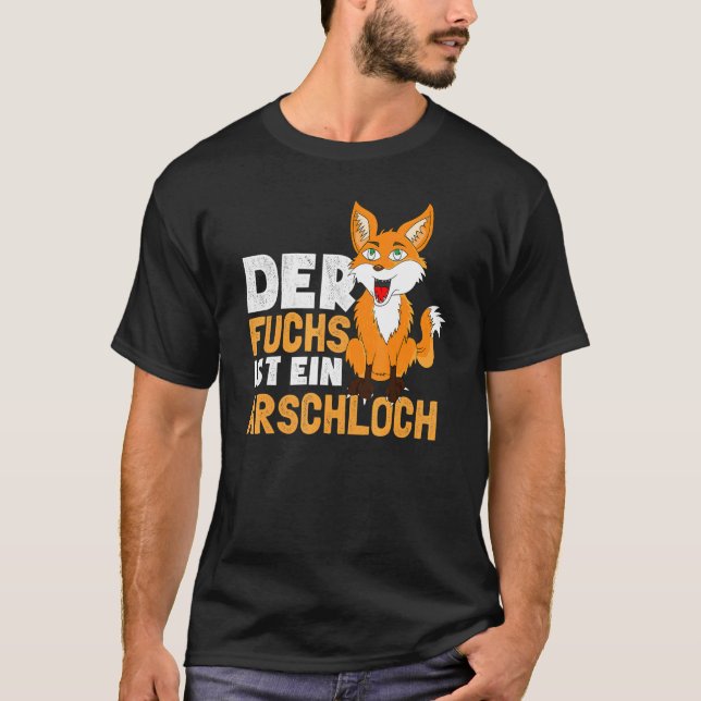 Camiseta A Raposa É Um Cretino Galinhas (Frente)