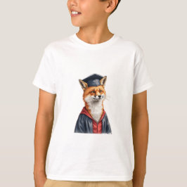Camiseta a raposa graduada