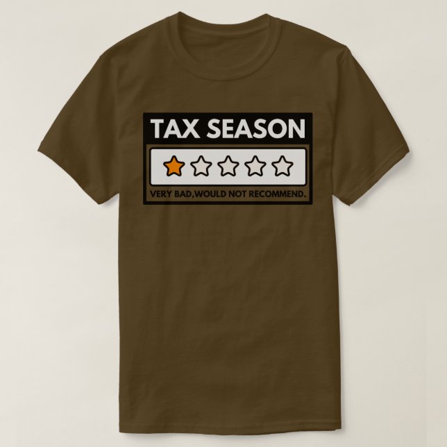 Camiseta A Razão Fiscal Muito Má Não Recomendaria 5 (Frente do Design)