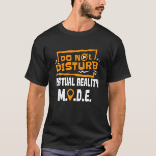 Camiseta A realidade virtual não perturba o Roupa de PC par
