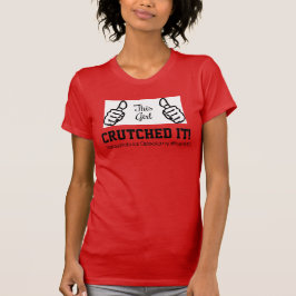 Camiseta A recuperação de PAO ESTA MENINA "Crutched O! "