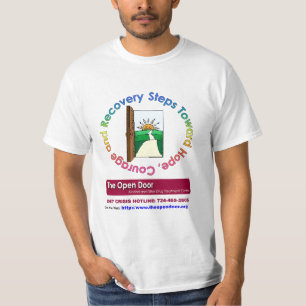 Camiseta A recuperação do estar aberto