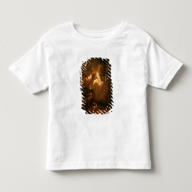 Camiseta A recusa de St Peter, 1660 (óleo em canvas) (Frente)