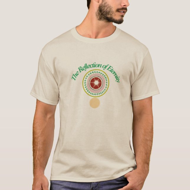 Camiseta : "A Reflexão da Eternidade" - Circular De (Frente)