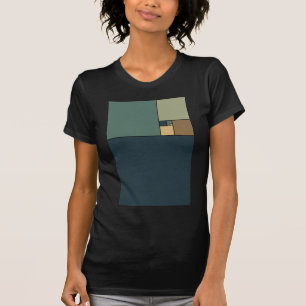 Camiseta A relação dourada esquadra (os pontos mortos)