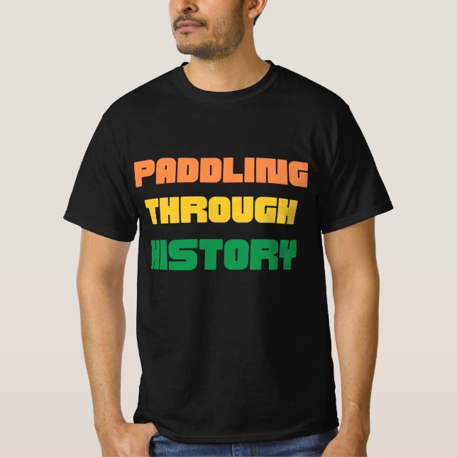 Camiseta A remar pela história (Frente)