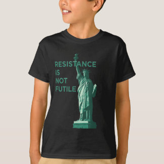 Camiseta A Resistência Não É Gráfica Inútil