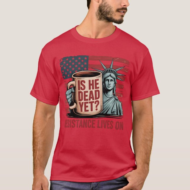 CAMISETA A RESISTÊNCIA VIVE ATIVADA (Frente)