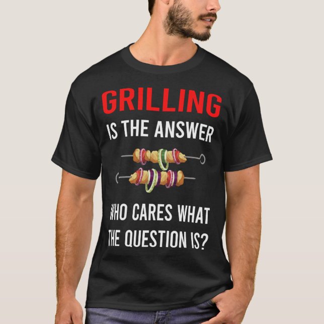 Camiseta A Resposta Churrasco (Frente)