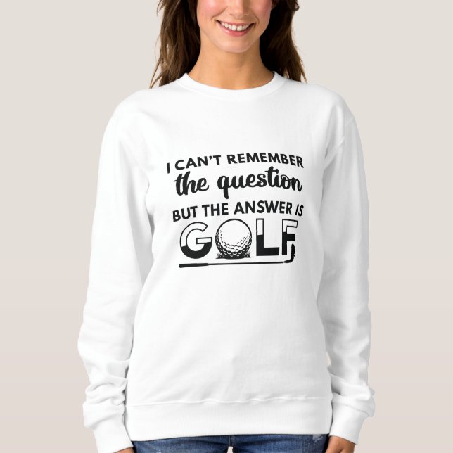 Camiseta A Resposta É Golfe (Frente)