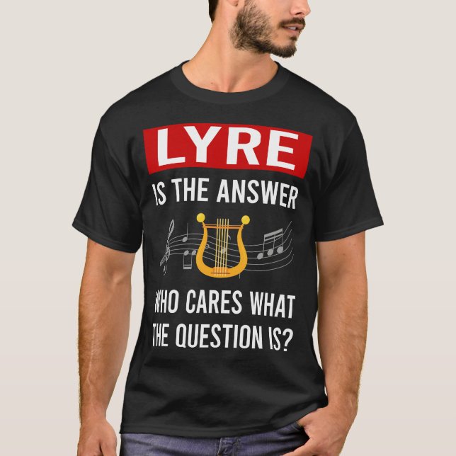 Camiseta A Resposta Lyre (Frente)