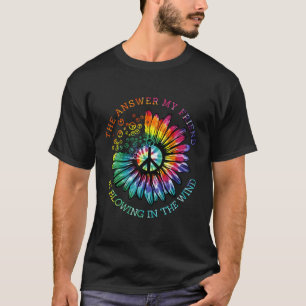 Camiseta A Resposta Que Meu Amigo Explodiu Na Flor Vento Qu