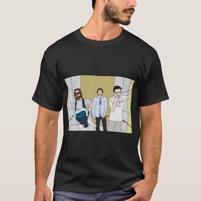 Camiseta A Ressaca de Vegas familiar (Frente)