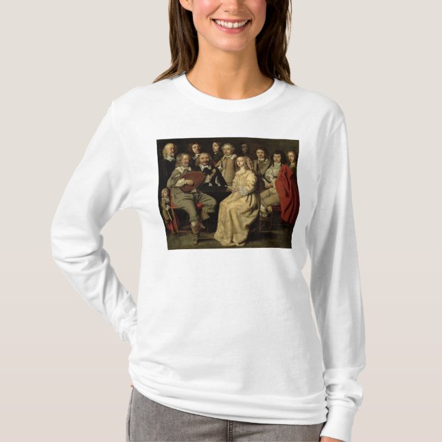 Camiseta A reunião musical, 1642 (Frente)