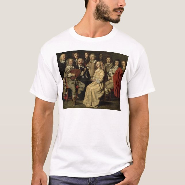 Camiseta A reunião musical, 1642 (Frente)