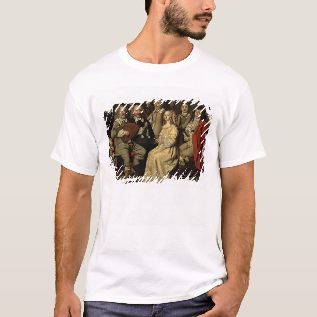 Camiseta A reunião musical, 1642 (Frente)
