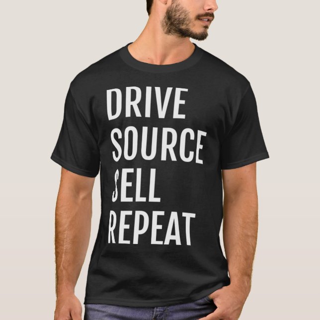 Camiseta A revender A VENDA DA FONTE DA UNIDADE DE DISTRIBU (Frente)